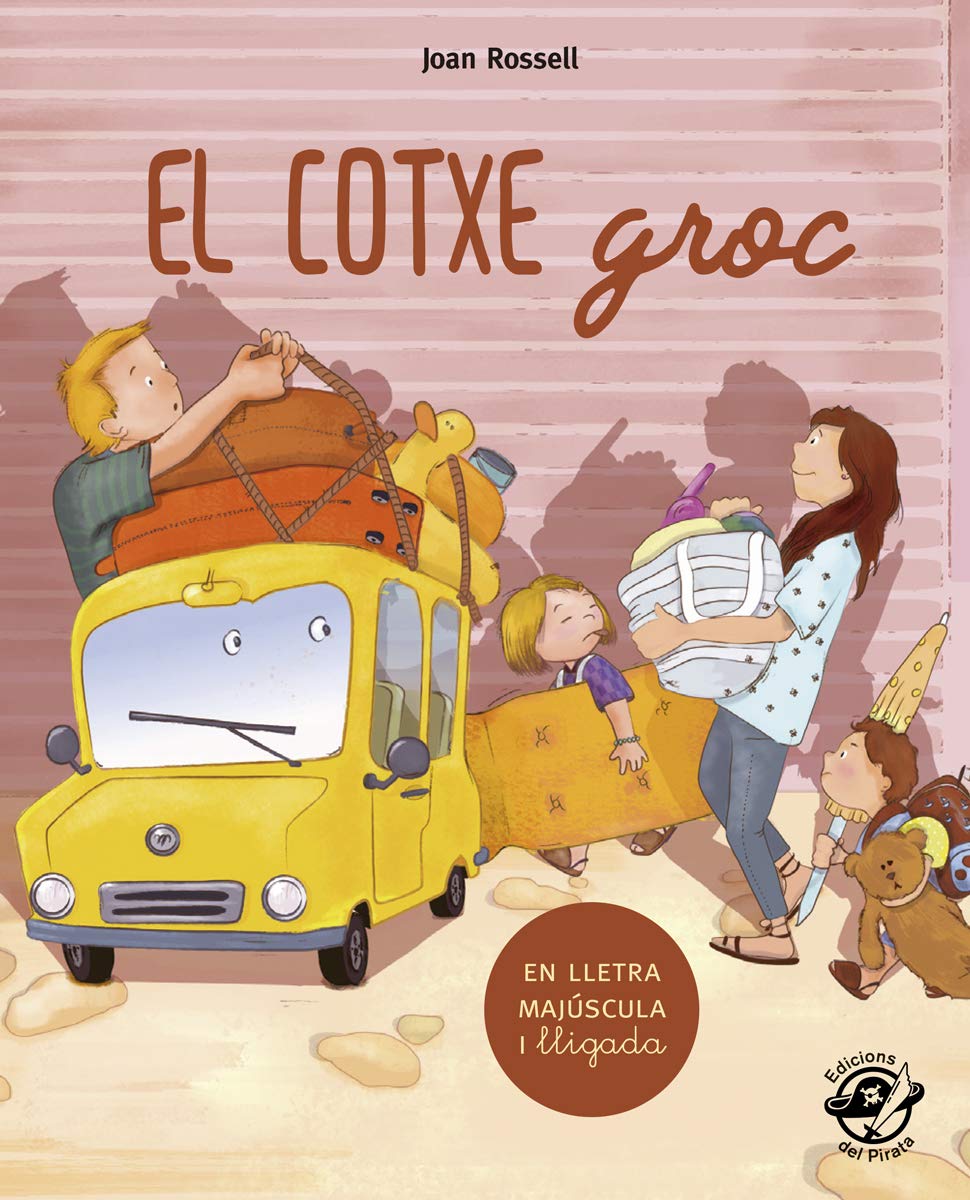 Libro: El cotxe groc: Contes en lletra MAJÚSCULA i lletra lligada - Llibre infantil per aprendre a llegir - en català: 8 (Plou i Fa Sol (TEXT EN LLETRA DE PAL I LLIGADA))