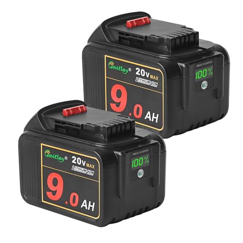 Batería-de-repuesto-Waitley-DCB209-de-20-V-y-9-Ah-(paquete-de-2)-compatible-con-herramientas-eléctricas-inalámbricas-de-la-serie-DCB200,-20-V,-DCD,-DCF-y-DCG-con-indicador-LED.