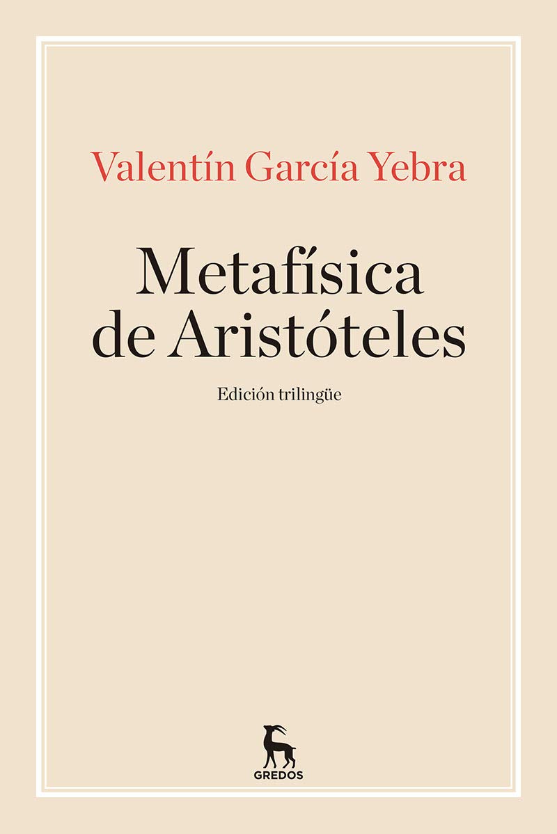 Libro: La metafísica de Aristóteles (Manuales)