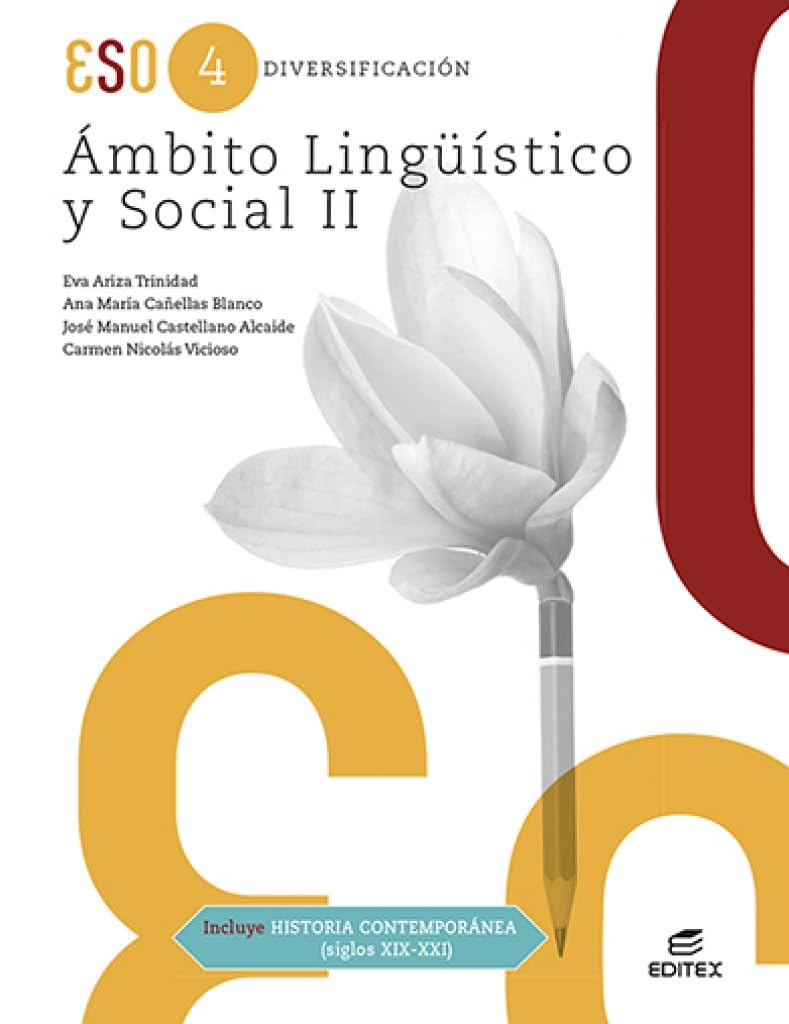 Libro: Diversificación Ámbito Lingüístico y Social II. Incluye Historia Contemporánea (siglos XIX-XXI) (Secundaria)