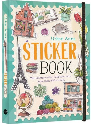 Libro: BBNC Uitgevers Urban Anna Sticker Book.