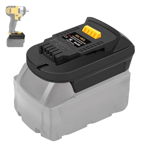 Adaptador-de-batería-MIL18DL-para-baterías-Milwaukee-y-Dewalt.-Convierte-baterías-Milwaukee-M18-de-18-V-en-herramientas-eléctricas-Dewalt-(solo-adaptador).