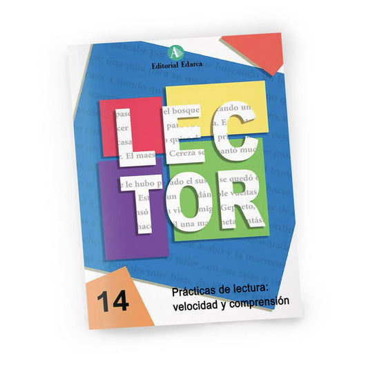 Cuaderno Lector 14. Velocidad y comprensión lectora. Ed. Primaria.: Letra De Imprenta 14