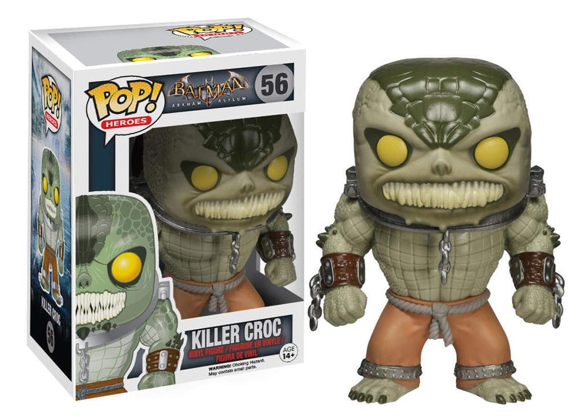 Funko Pop: Killer Croc: Funko POP x Batman Arkham Asylum Figura de Vinilo
