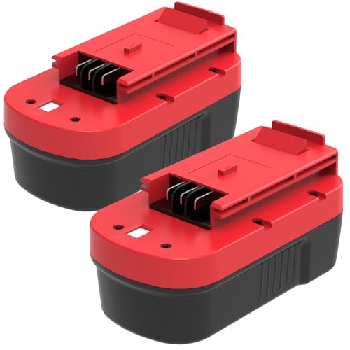 Batería-de-repuesto-HPB18-de-Ni-MH-de-4,5-Ah,-compatible-con-herramientas-eléctricas-Black-and-Decker-de-18-V-(HPB18,-FS18FL,-FSB18,-A1718,-FEB180S,-A18,-A18E,-244760-00,-A18NH,-FS18FL,-FS180BX,-FS18BX,-Firestorm)-(roja)