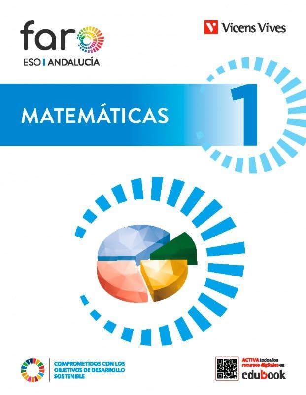 Libro: Matemáticas 1. Andalucía (Faro)
