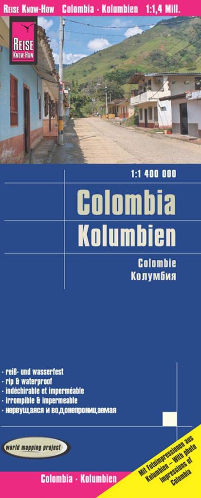 Libro: Colombia (1:1.400.000): world mapping project