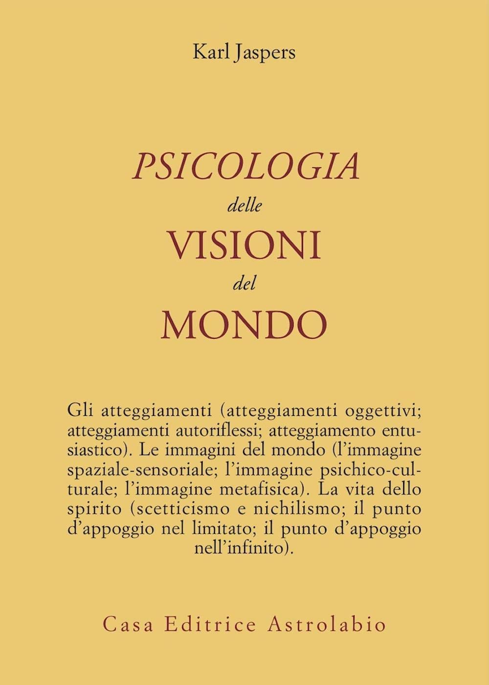 Libro: Psicologia delle visioni del mondo