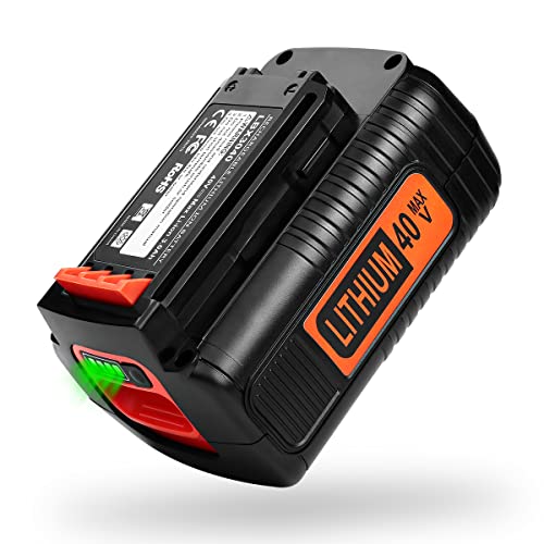 Batería-de-iones-de-litio-Ahomtikk-de-40-V-y-3,0-AH.-Reemplazo-para-Black-&-Decker-de-40-voltios-(LBX2040,-LBXR36,-LBXR2036,-LST540,-LCS1240,-LBX1540,-LST136W).-Compatible-con-herramientas-inalámbricas-Black-&-Decker-de-40-V-máx.