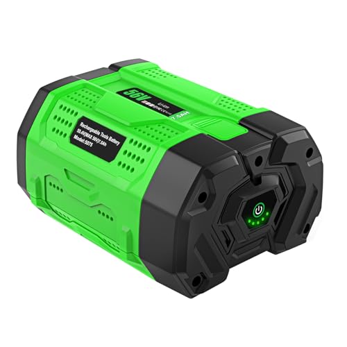 Herramienta-inalámbrica-TeenPower-de-7,5-Ah-y-alta-capacidad-(56-V),-batería-de-repuesto-para-EGO-(56-V),-color-verde