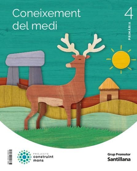 Libro: CONEIXEMENT DEL MEDI 4 PRIMARIA CONSTRUINT MONS