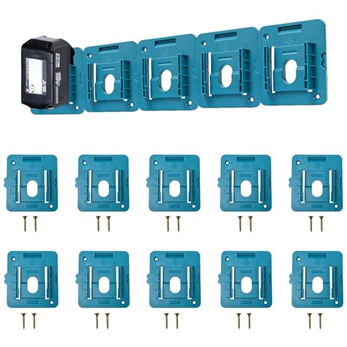 KETTKEL---Paquete-de-10-soportes-de-batería-para-Makita-de-18-V,-soporte-de-pared-para-BL1860,-BL1850,-BL1840-y-BL1830-con-20-tornillos