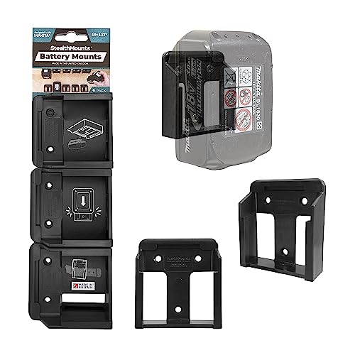 Soporte-de-batería-StealthMounts-compatible-con-Makita-de-18-V-(paquete-de-6)---Soportes-de-batería-negros-|-Fabricado-en-el-Reino-Unido