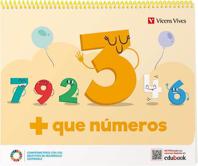 Libro: + QUE NUMEROS CUADERNO 3 - 9788468282961