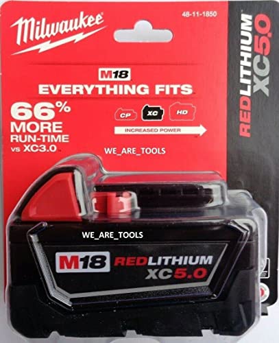 Baterías-Milwaukee-M18-48-11-1850-5.0-AH-18-V-(originales)
