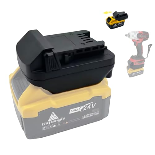 Adaptador-Dajianglx-para-baterías-DeWalt-de-18-V,-20-V-y-21-V-a-Milwaukee.-Adaptador-de-batería-para-herramientas-inalámbricas-de-iones-de-litio-de-18-V-de-Milwaukee-(solo-adaptador).