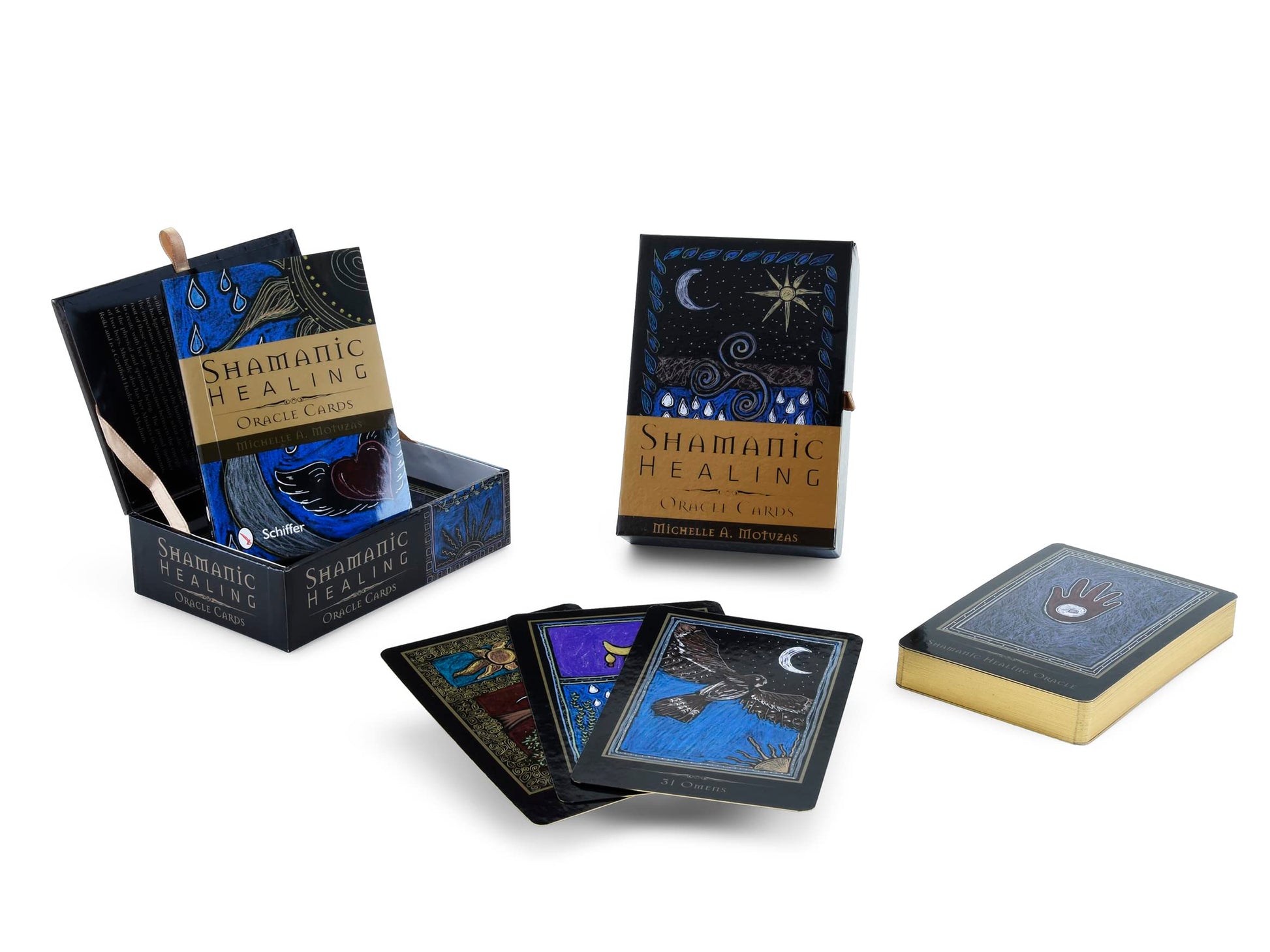 Libro: Shamanic Healing Oracle Cards: (Oracle Kit Box Set with 44 Cards and Guide Book)