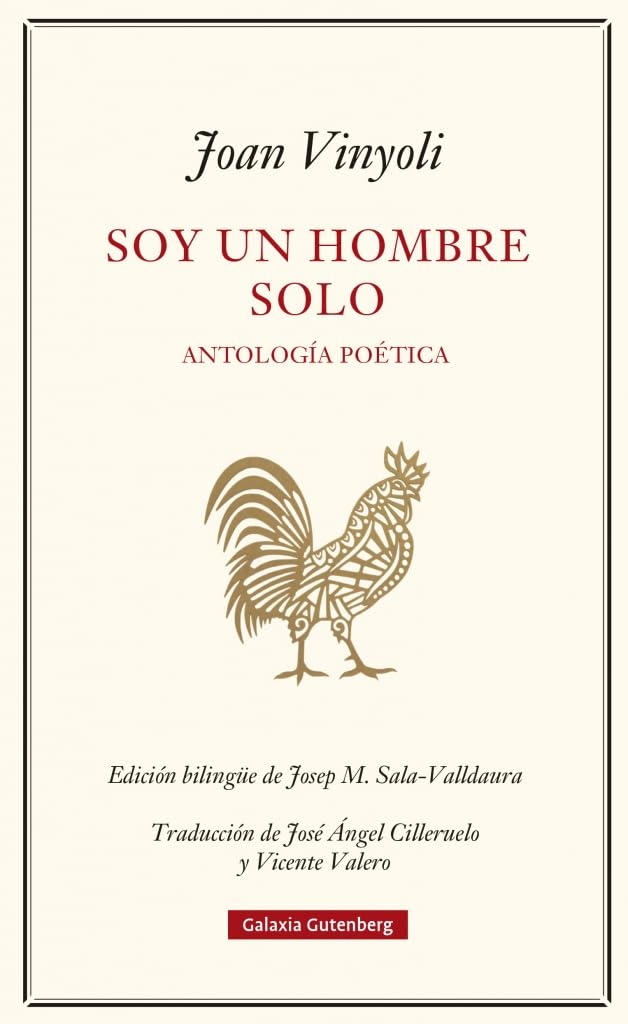 Libro: Soy un hombre solo: Antología poética (1935-1984)