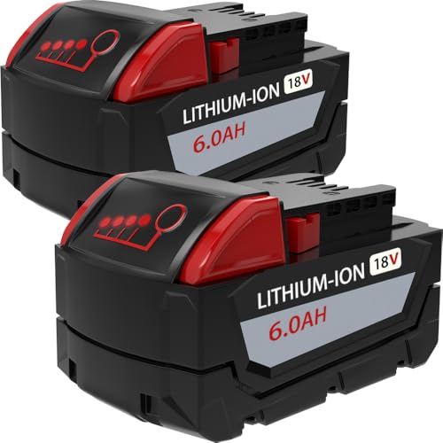 Batería-de-repuesto-AKELOR-para-Milwaukee-M18-de-6,0-Ah-(paquete-de-2)-de-iones-de-litio-de-18-V-y-alta-capacidad,-compatible-con-herramientas-inalámbricas-48-11-1860,-48-11-1850-y-otras.
