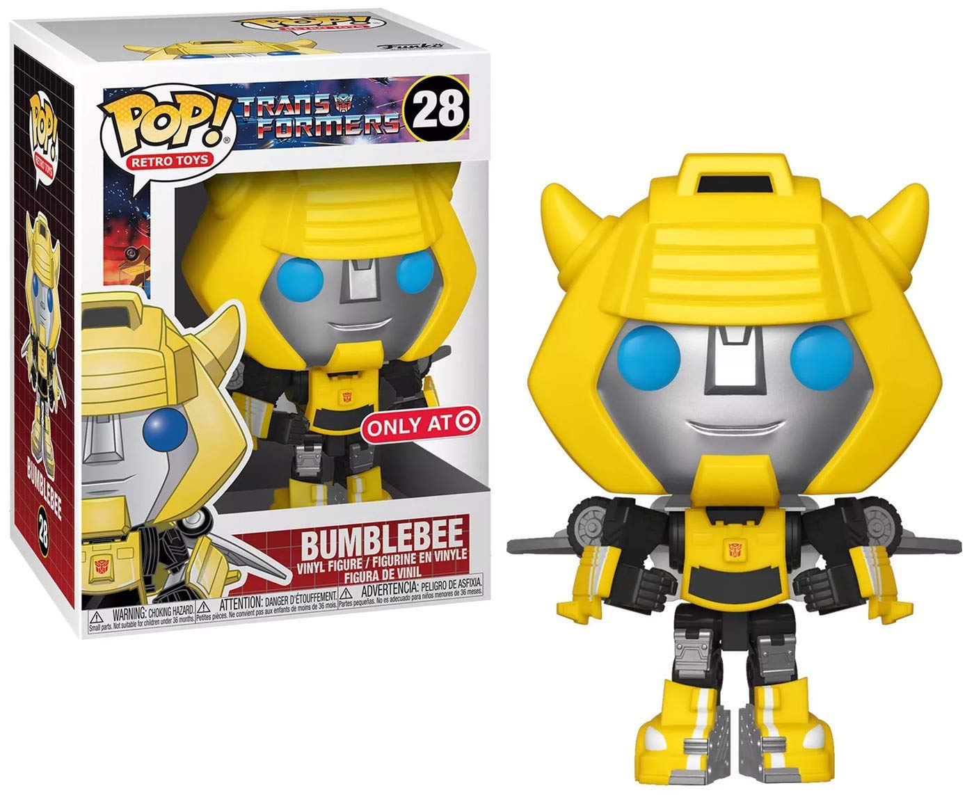 Funko Pop! Retro Toys: Transformers - Bumblee w/Wings Figura (Edición Especial)