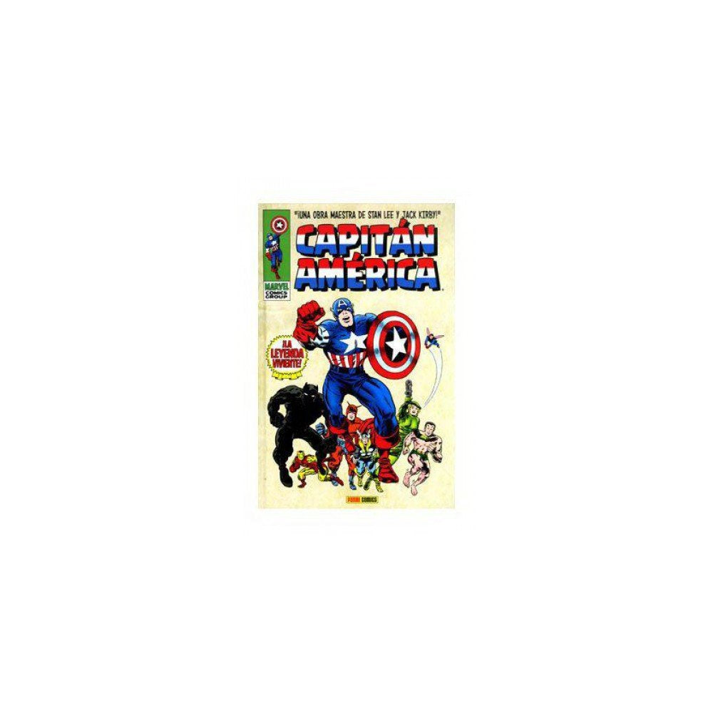 Libro: Capitán América, La leyenda viviente
