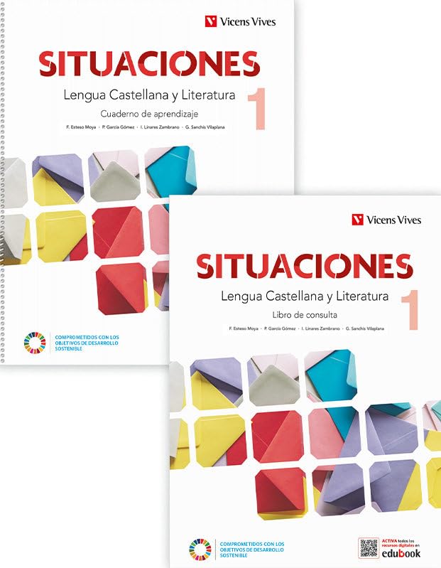 Libro: Situaciones 1. Lengua castellana y Lit. Catalunya. Libro consulta y cuaderno aprendiezaje
