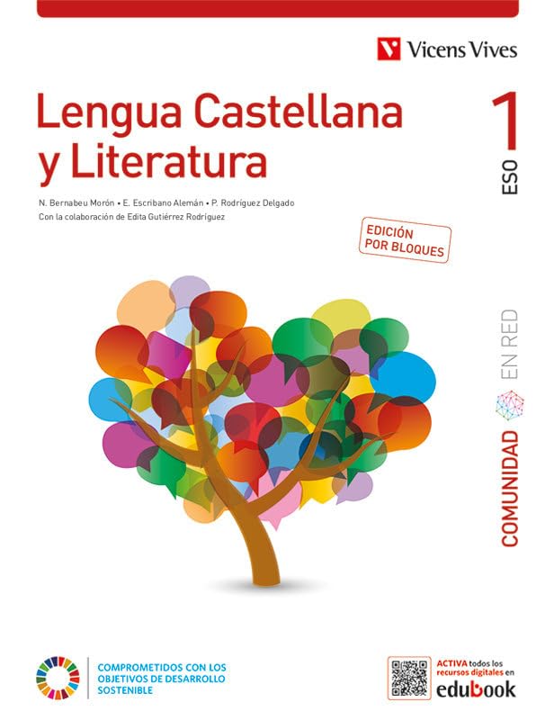 Libro: Lengua Castellana y Literatura 1. (Comunidad En Red). Edición por bloques (En Español)