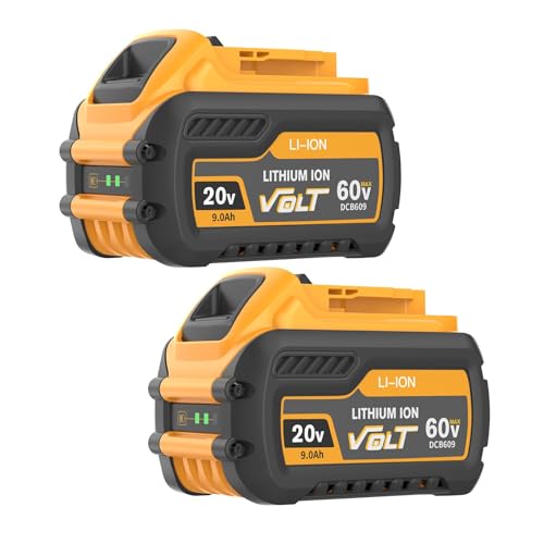 JUNWOOD---Paquete-de-2-baterías-de-repuesto-de-9000-mAh-para-Dewalt-Flexvolt-de-20-V-y-60-V-máx.,-compatibles-con-herramientas-inalámbricas-DCB609,-DCB606,-DCB612,-DCB200,-DCB201,-DCB203,-DCB204,-DCB206,-DCB207-y-DCB209