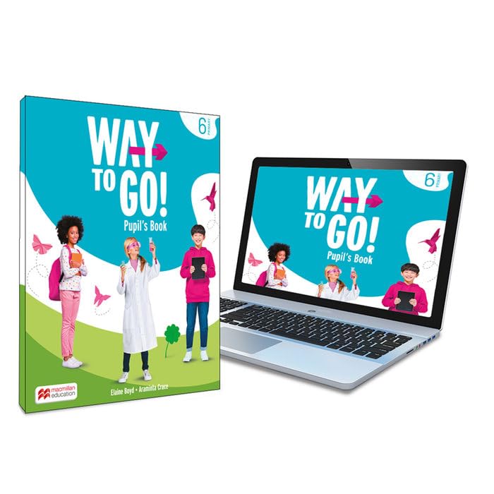 Libro: Way to Go! 6 Pupil's Book: libro de texto de inglés impreso con acceso a la versión digital