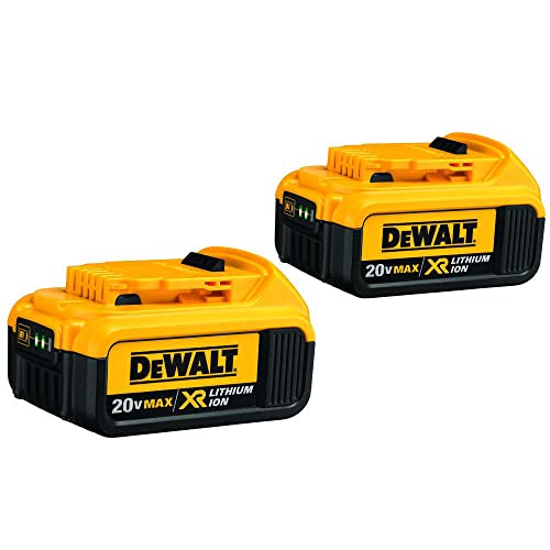 Batería-de-iones-de-litio-DEWALT-20V-MAX-4-Ah-(paquete-de-2)-(DCB204-2)