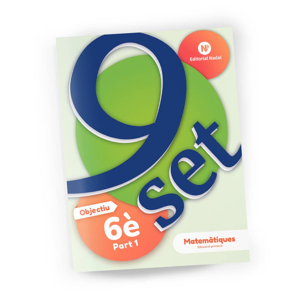 Libro: Nou-set Matemàtiques Objectiu 6è 1ª part
