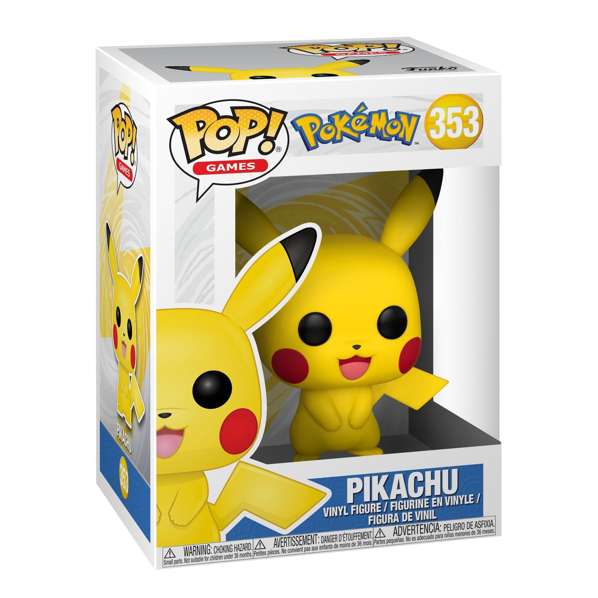 Funko Pop: Pokemon Funko Pop! Videojuegos Pikachu Target Exclusivo Figura de Vinilo #353