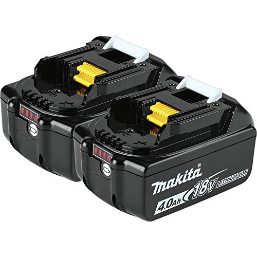 Batería-Makita-BL1840B-2-de-iones-de-litio-LXT-de-18-V-y-4-Ah-(paquete-doble),-color-negro