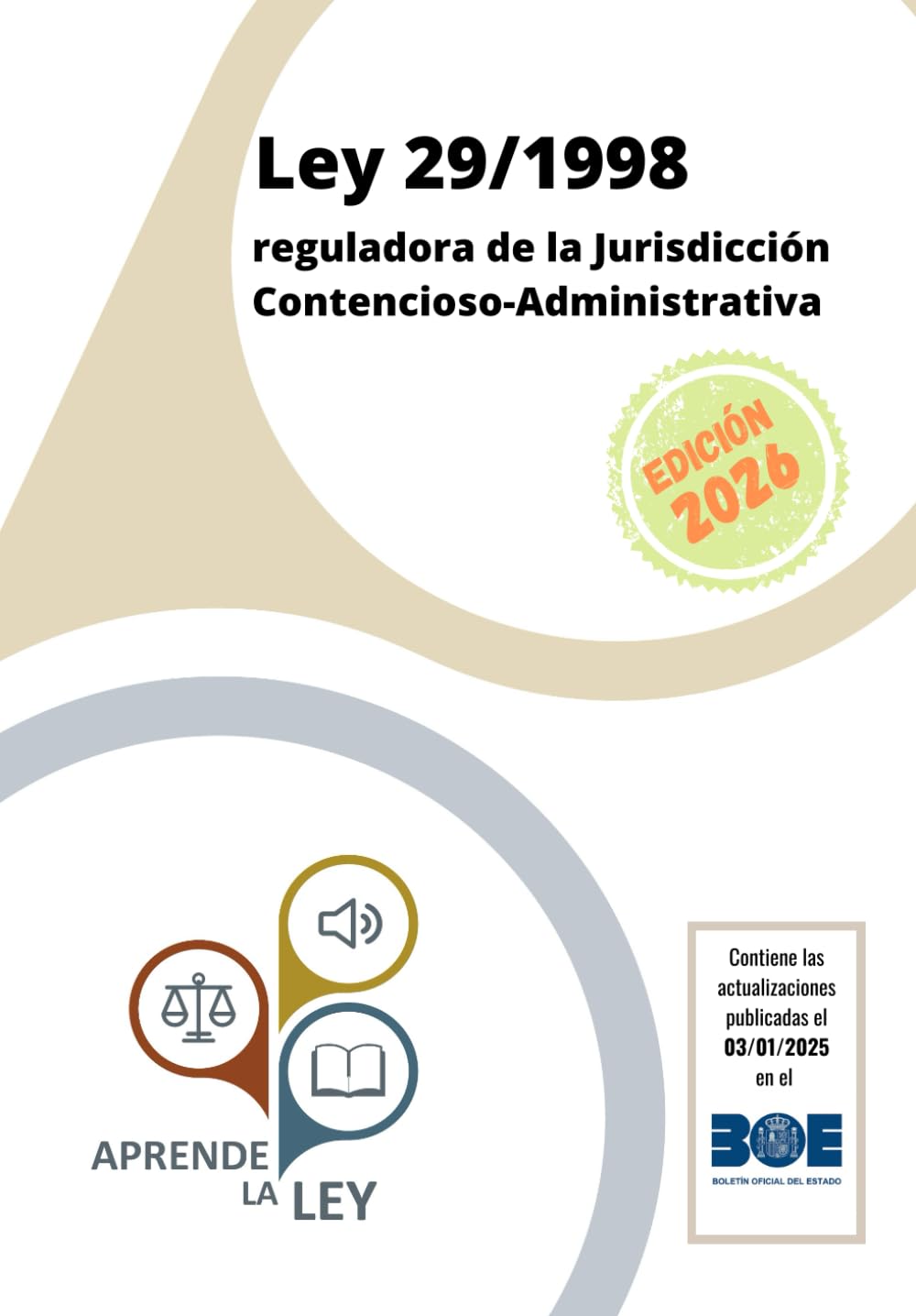 Libro: Ley 29/1998 reguladora de la Jurisdicción Contencioso-Administrativa (Spanish Edition)