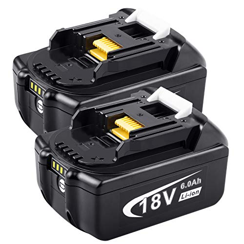 TREE.NB---Paquete-de-2-baterías-de-repuesto-de-6,0-Ah-para-Makita-de-18-V,-compatible-con-las-baterías-Makita-de-18-voltios-BL1860,-BL1850,-BL1840,-BL1835,-BL1830,-BL1815,-LXT400,-194204-5,-194205-3,-194230-4-y-194309-1