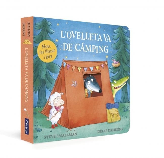 Libro: L'ovelleta va de càmping (L'ovelleta que va venir a sopar. Llibre de cartró amb mecanismes)