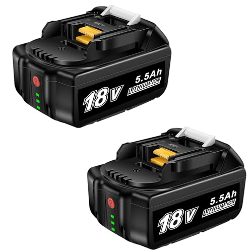 VOLT1799---Paquete-de-2-baterías-de-18-voltios-de-repuesto-para-Makita-BL1860B-(18-V).-Compatible-con-Makita-BL1860,-BL1820,-1830B,-1840B-y-1850B.