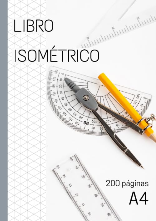 Libro isométrico: cuaderno isometrico - 200 páginas - A4 8,27 po x 11,69 po