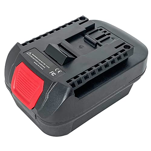 Adaptador-de-batería-para-herramienta-inalámbrica-Bosch-de-iones-de-litio-de-18-V.-Compatible-con-baterías-de-iones-de-litio-Dewalt-20-V-Max/Milwakee-M18-de-18-V.-Convierte-a-baterías-de-litio-compactas-Bosch-de-18-V-(BAT608,-BAT609,-BAT612-y-BAT618).