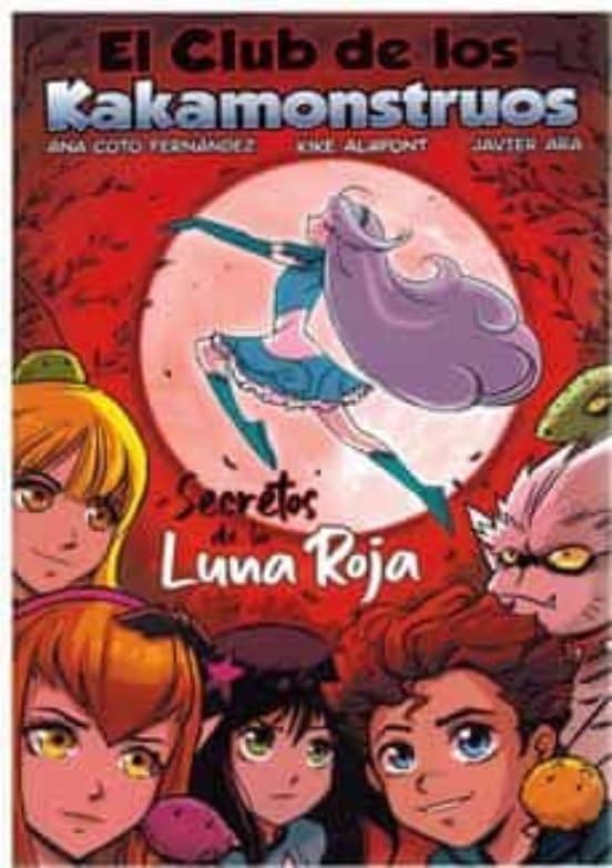Libro: El club de los kakamonstruos: Secretos de la Luna Roja
