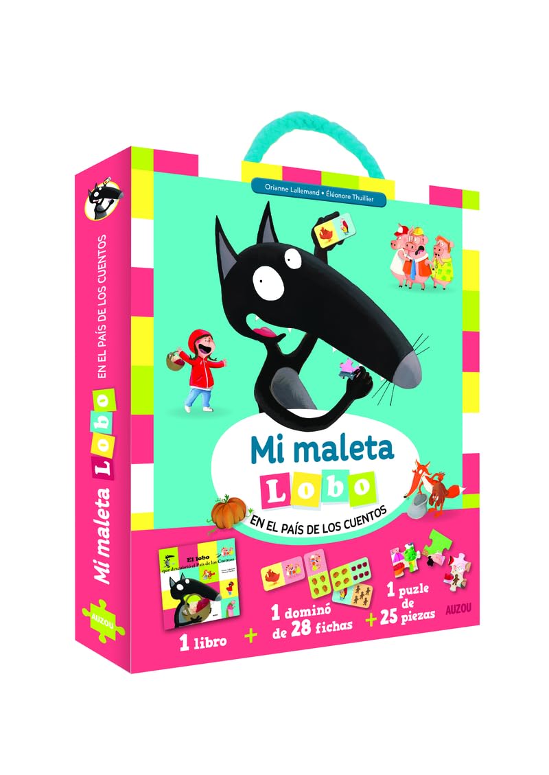 Libro: Mi maleta de Lobo en el País de los Cuentos (Lobo/Llop)