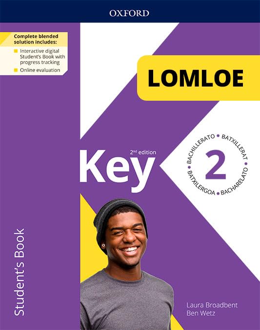 Libro: Key To Bachillerato 2Ed 2. Student's Book. LOMLOE Pack