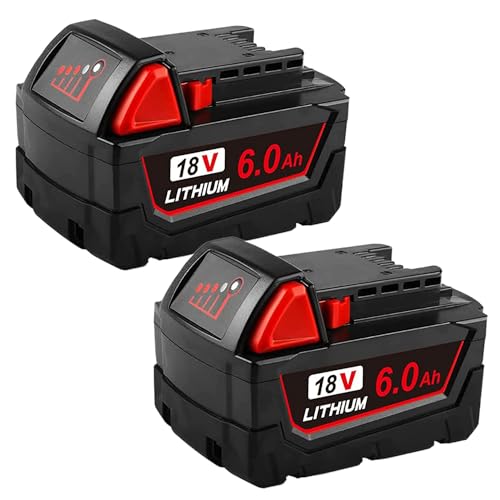 Liangjia---Paquete-de-2-baterías-para-herramientas-inalámbricas-de-iones-de-litio-de-6,0-Ah-y-18-V,-compatible-con-baterías-y-herramientas-Milwaukee-de-18-V