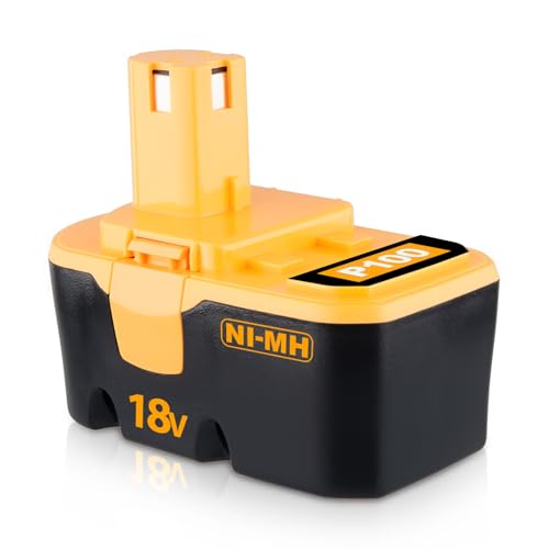 Batería-de-repuesto-VANTTECH-para-Ryobi-P100,-P101,-ABP1801,-ABP1803,-BPP1820,-130224028,-130224007,-18-V,-4,8-Ah,-Ni-MH,-compatible-con-herramientas-eléctricas-inalámbricas-Ryobi-de-18-V.