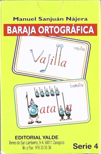 Libro: Baraja Ortografica 4.