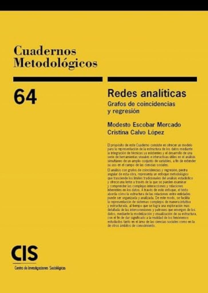Libro: Redes Analíticas. Grafos de coincidencia y regresión