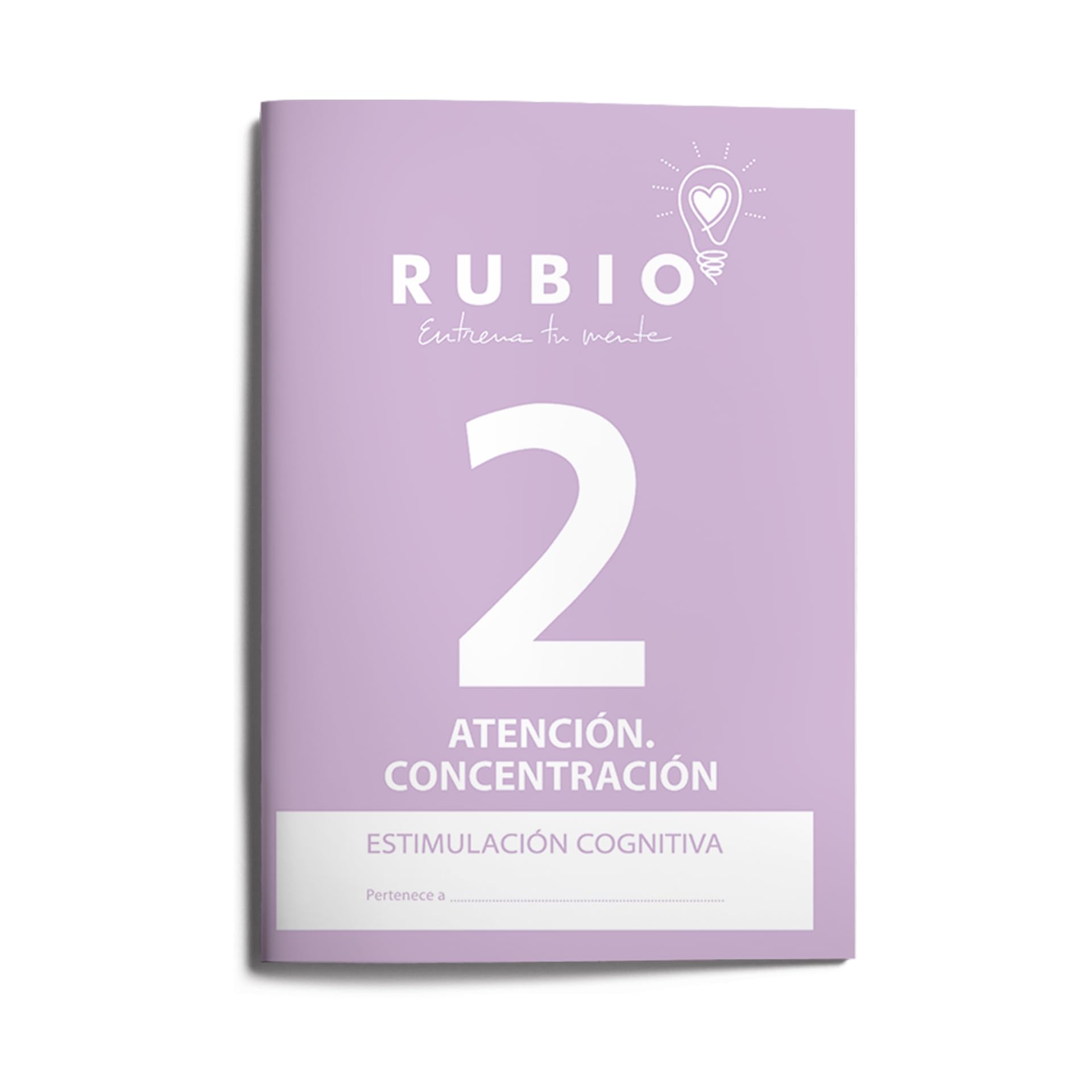 Libro: 2 Atención concentración - Estimulación cognitiva RUBIO | Personas con deterioro cognitivo leve-moderado (Estimulación Cognitiva (atención concentración))