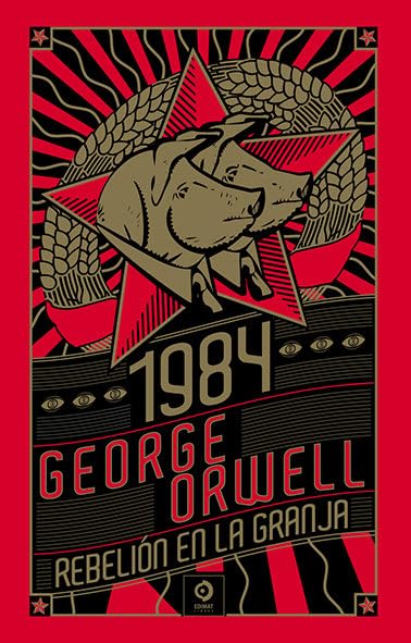 Libro: 1984/ REBELIÓN EN LA GRANJA: 18 (PIEL DE CLÁSICOS)