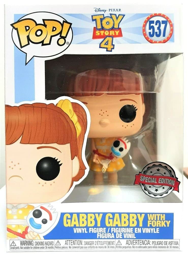 Funko Pop! 537 Exclusivo Disney: Toy Story 4 - Gabby Gabby Holding Forky
