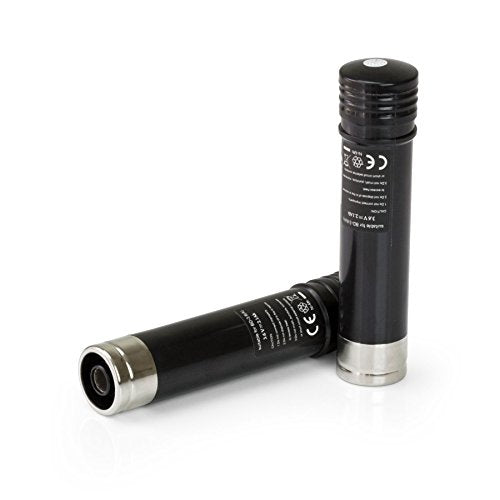 Batería-ExpertPower-de-NiMH-de-3,6-V-y-2000-mAh-(paquete-de-2)-para-Black-&-Decker-VP100,-VP110,-VP130,-VP143-(151995-03,-383900-03,-387854-00,-Sears-Craftsman-00911271000,-11271)-(No-reemplaza:-VP105,-VP110-Gold)